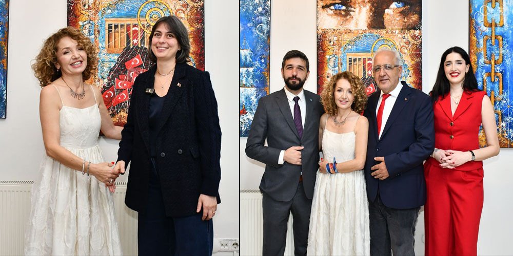 “Mavi Seyir” sergisi...