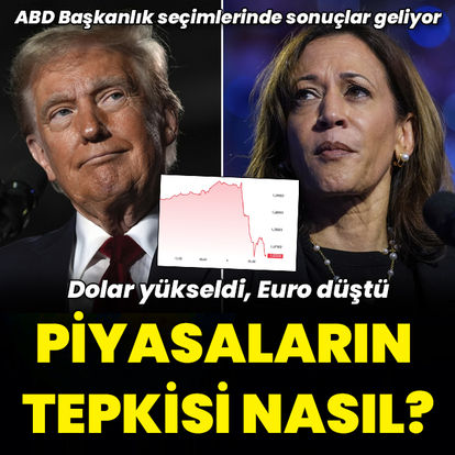 Son dakika: ABD seçimlerinde oy sayma işlemleri başladı! Piyasaların ilk tepkisi nasıl?