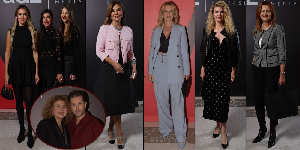 Modaseverleri buluşturan defile...