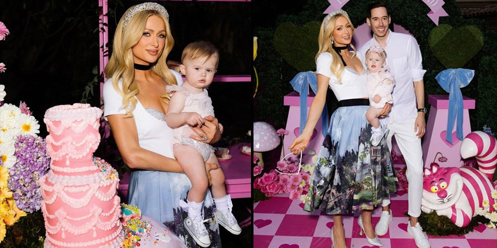 Hilton'dan kızı London'a özel kutlama