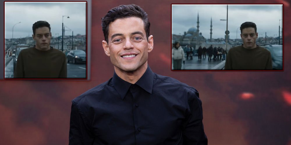 Oscarlı oyuncu Galata Köprüsü'nde...