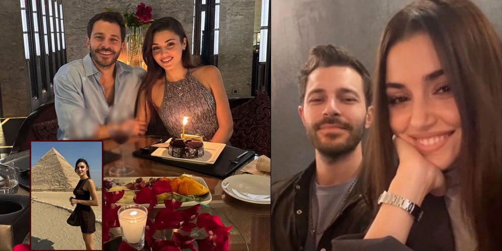 Sabancı'dan sevgilisine romantik kutlama...