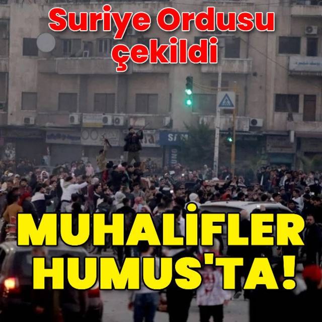Muhalifler Humus'ta