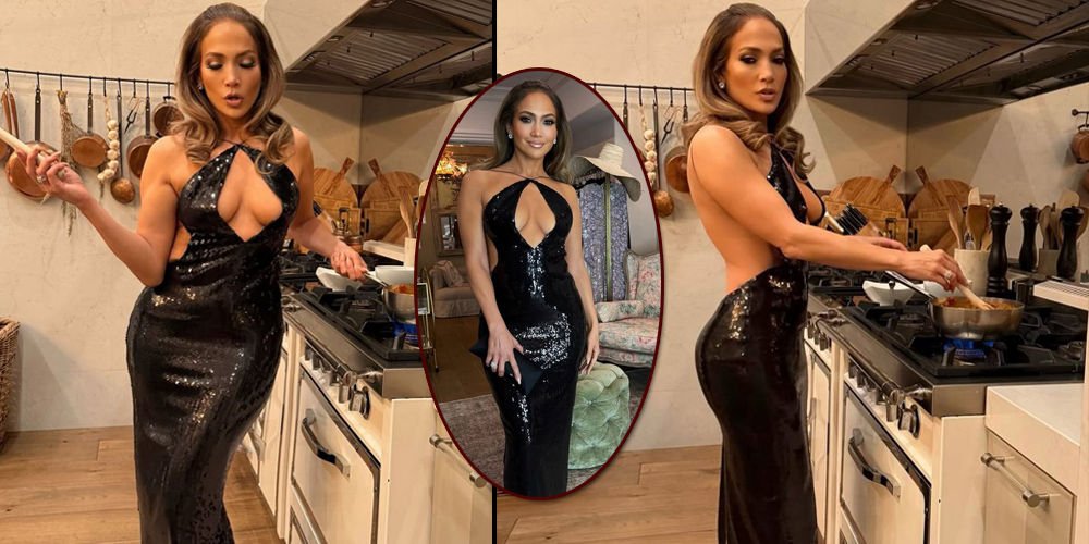Jennifer Lopez mutfağa girdi!