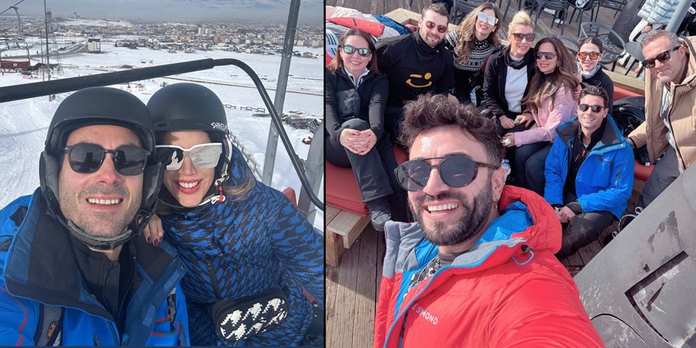 Kosifler'in kayak tatili