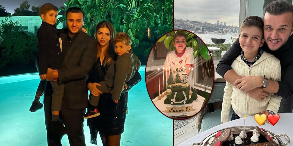 Oğullarının yeni yaşını kutladılar