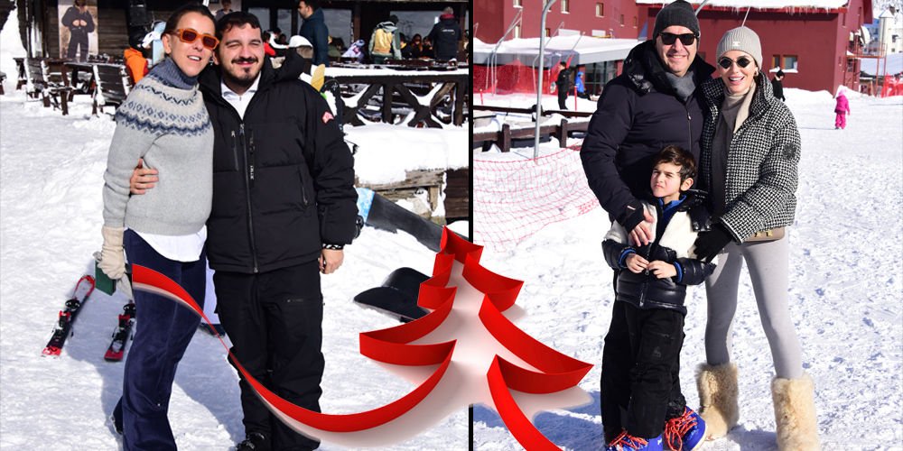 Yeni yılı Uludağ'da karşılıyorlar...