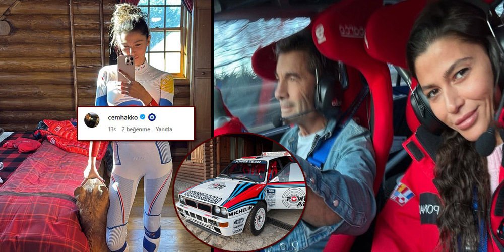 Hakko, sevgilisiyle piste çıktı!