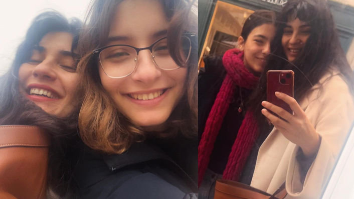 Tuba Büyüküstün ile Onur Saylak'ın kızları Maya ve Toprak 13 yaşında -  Magazin haberleri