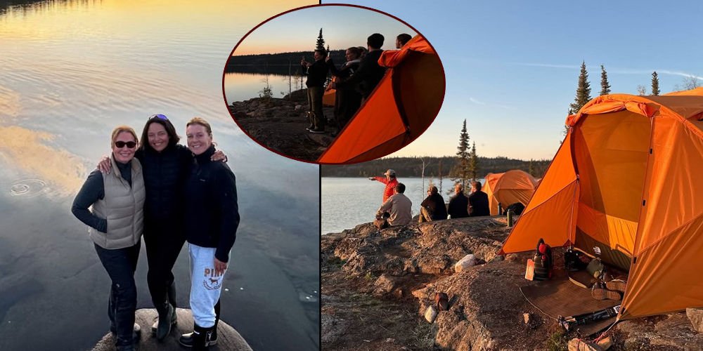 Koç, doğada kamp kurdu!