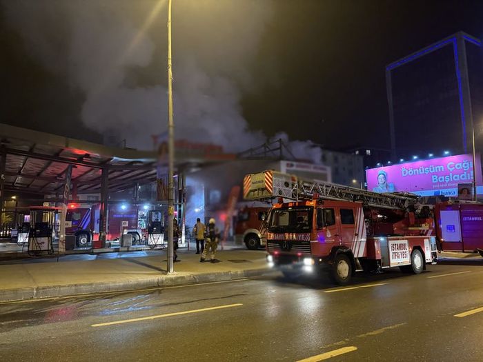Yangın söndürme çalışmaları