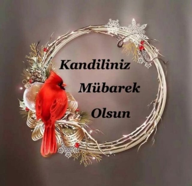 Mira� Kandiliniz mubarek olsun