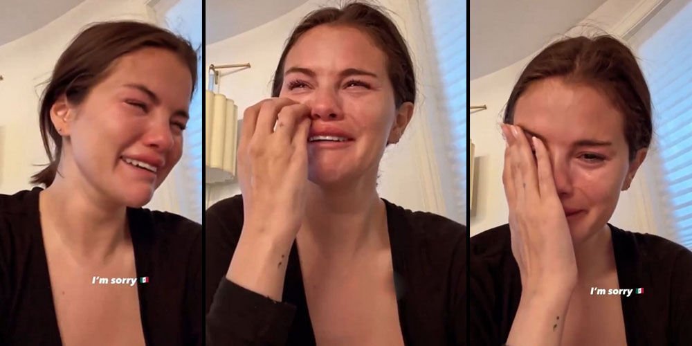 Selena Gomez, gözyaşlarına boğuldu!