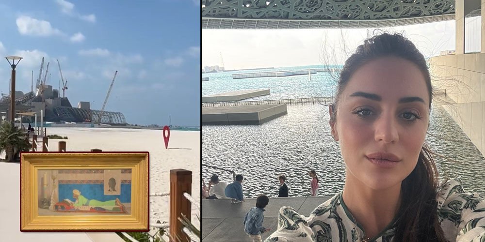 Abu Dabi'de sanat turu...