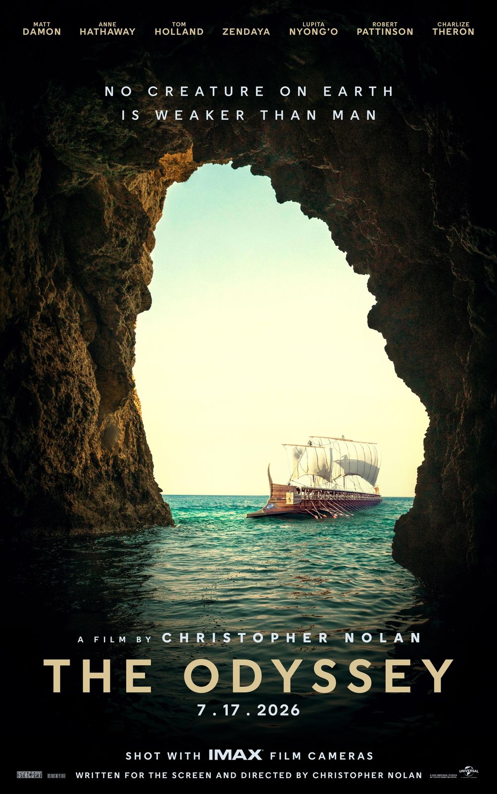 Reddit'te bir kullanıcının 'The Odyssey' filmin için kaptığı konsept poster