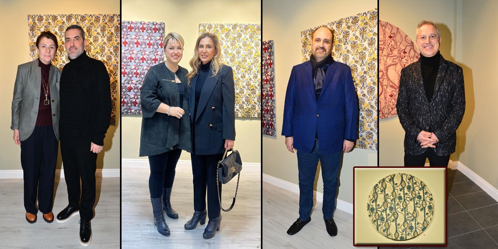 Anadolu motifleri 'Geçiş' sergisinde...