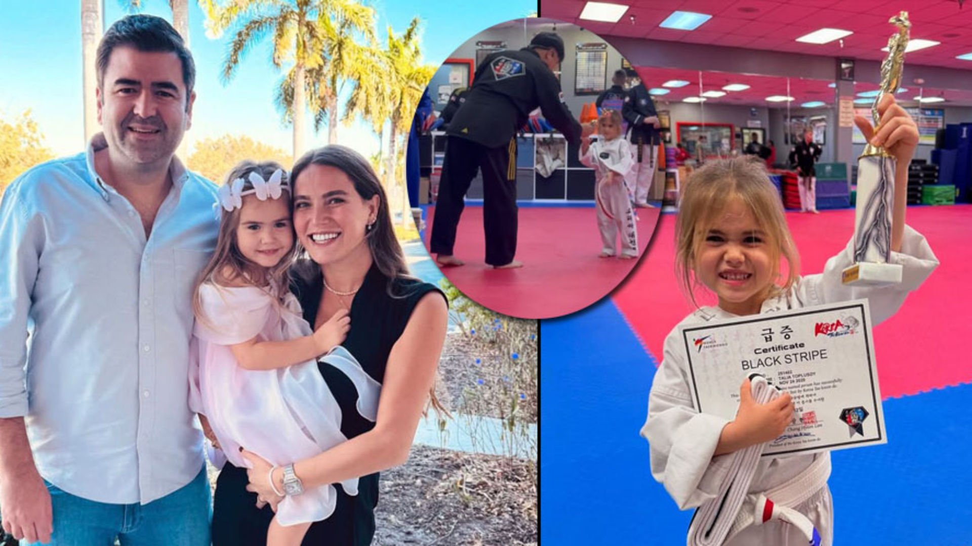 Minik Talia’nın ‘Tekvando’ başarısı…