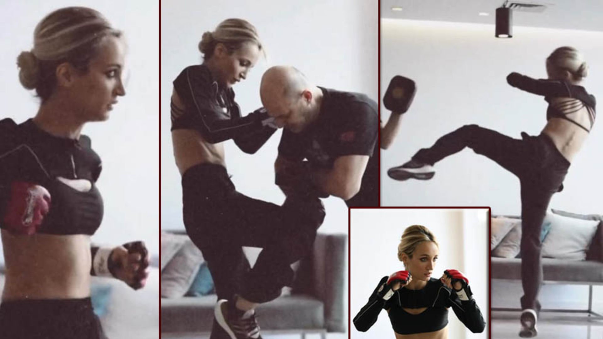 Melisa Sabancı Tapan Boks yaptı