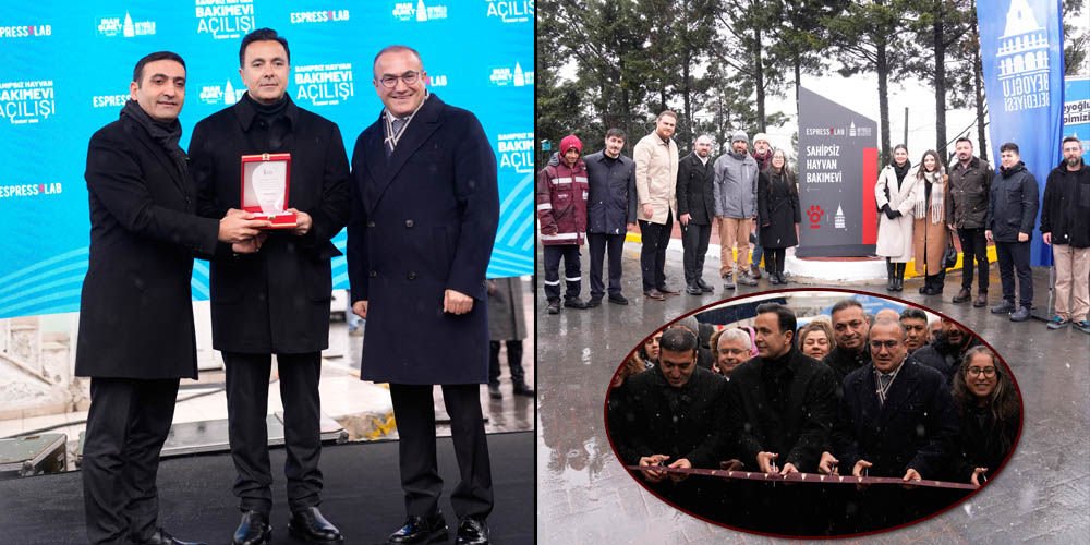 'Espressolab Sahipsiz Hayvan Bakımevi' açıldı!