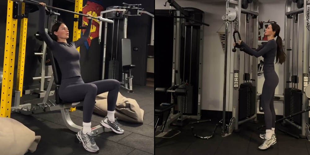 Özilhan'ın spor rutini...