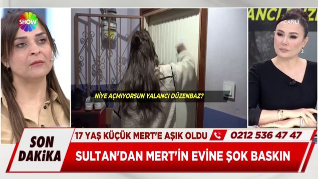 Sultan Mert'in kapısına gitti