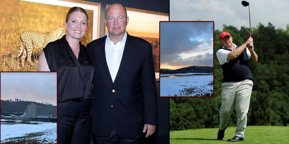 Koç'un kar manzarası...