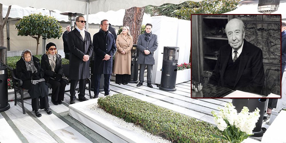 Koç mezarı başında anıldı...