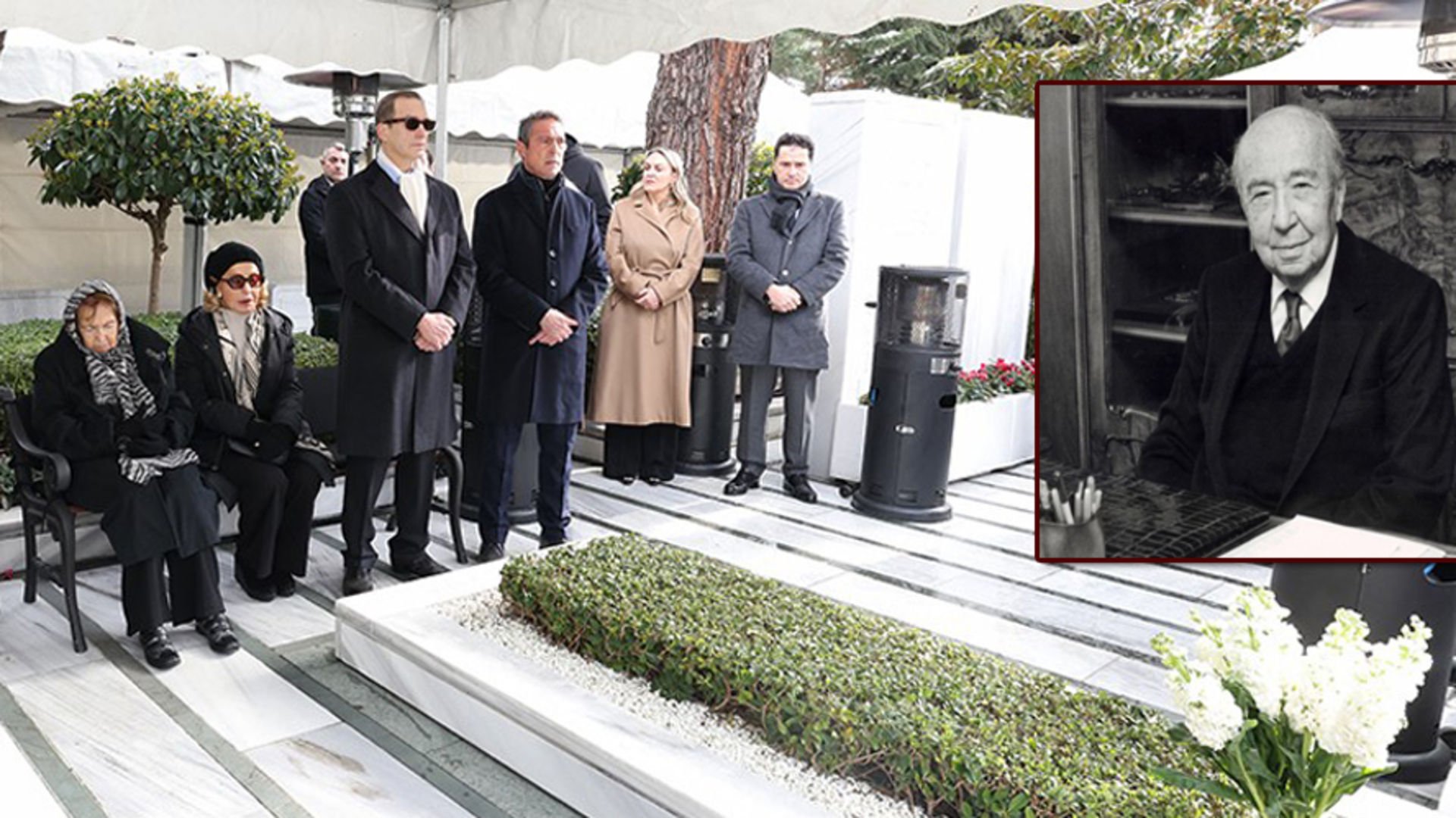 Koç mezarı başında anıldı… Koç mezarı başında anıldı…