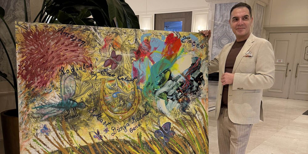 'Amazon Kadınlar' sergisi...