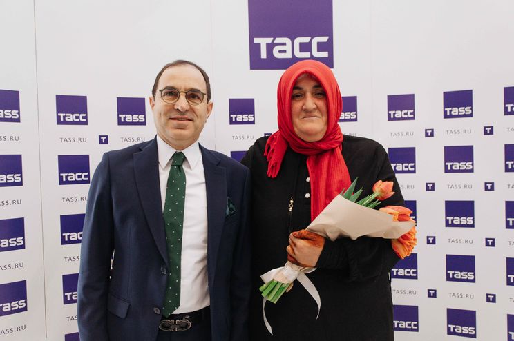 Türkiye Cumhuriyeti Moskova Büyükelçisi Tanju Bilgiç ve Gülsüm Kabadayı