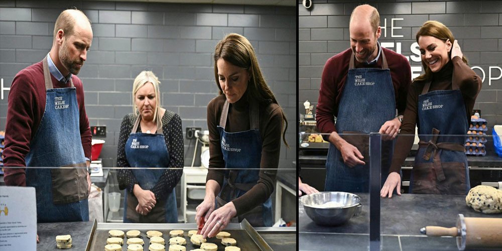 Prens ve prenses mutfağa girdi