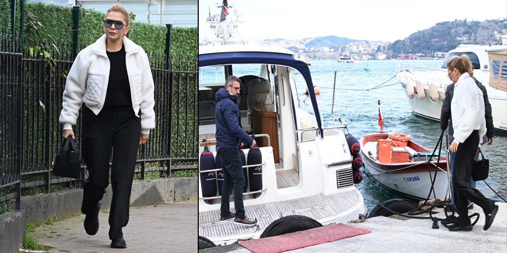 Sabancı'nın tekne turu...