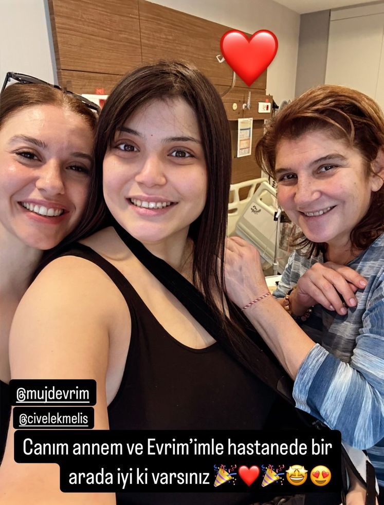 Evrim Alasya, Feyza Civelek ve Melis Civelek