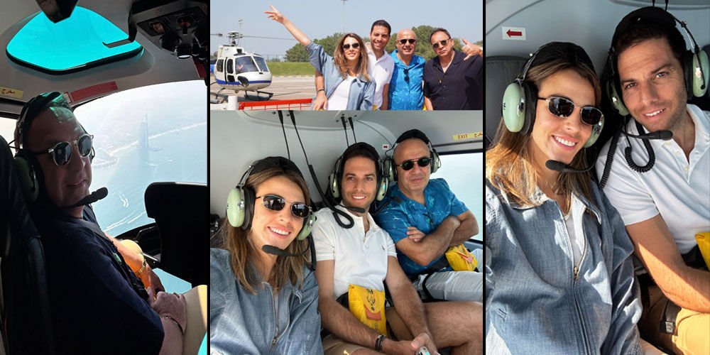 Gökyüzünde Dubai turu...