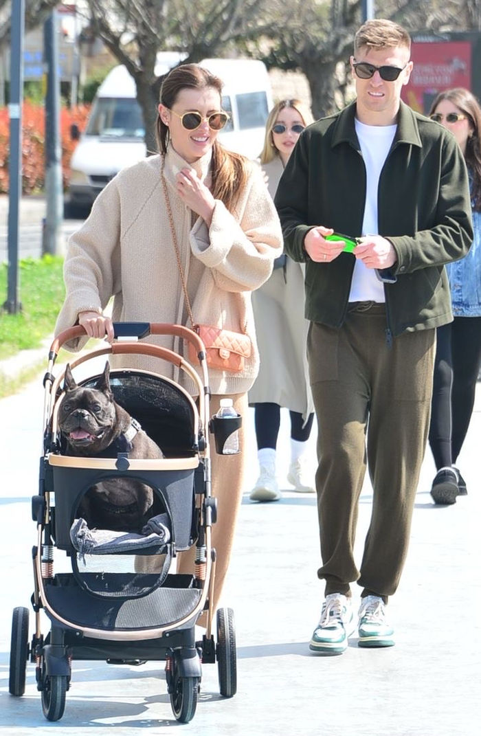 Krzysztof Piatek ve eşi Paulina Piatek