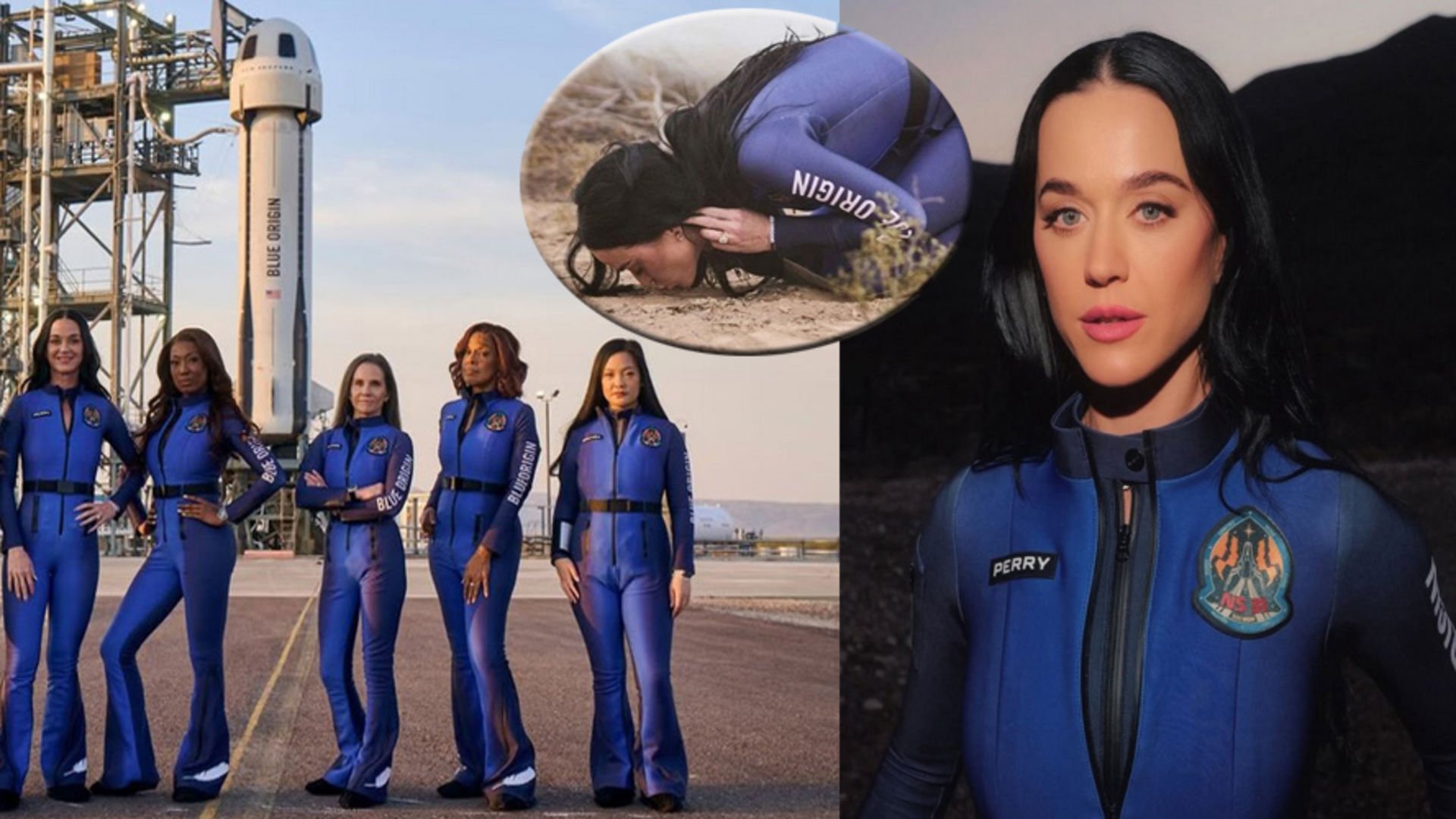 Katy Perry’nin uzay yolculuğu!