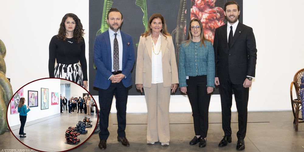 Sanatseverlere 'Ufuk Çizgisinden Öteye' sergisi