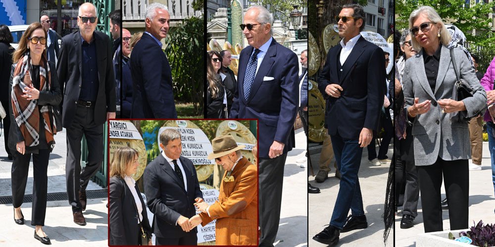 İş dünyası cenazede...