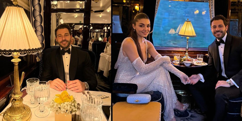 Romantik tren yolculuğu...