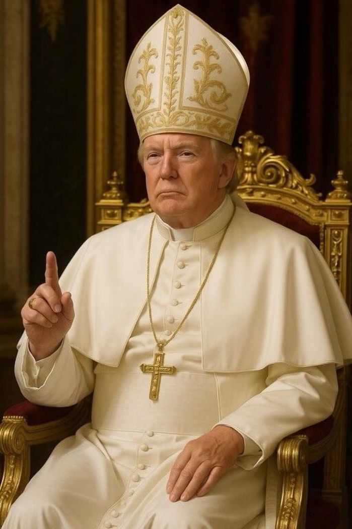 Beyaz Saray, X hesabı üzerinden ABD Başkanı Donald Trump'ı papa olarak gösteren bir görsel paylaşmıştı.  Görsel birçok eleştiri alırken, ABD Başkanı Donald Trump görselle bir alakası olmadığını ifade etmişti.