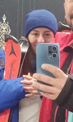 Melisa Şimşek, kayak Milli takımındaydı.