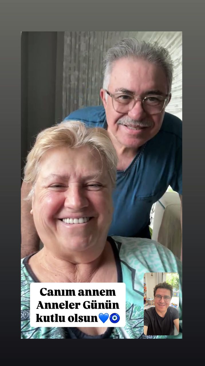 İbrahim Büyükak'ın annesi Sevgi Büyükak ve babası Yusuf Büyükak