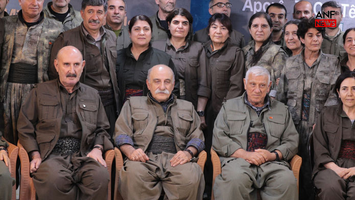 Silah bırakma kararı alan terör örgütü PKK'nın kongresine 232 örgüt üyesi katıldı.