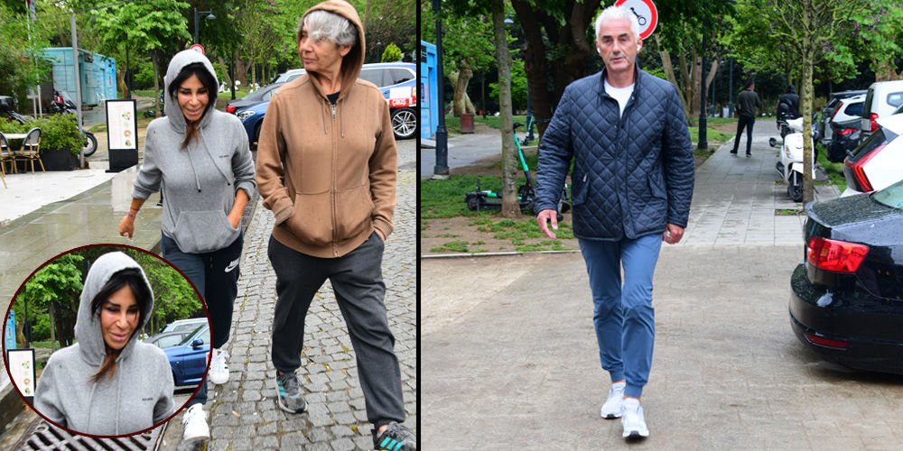 Eski eşler Bebek havası aldı