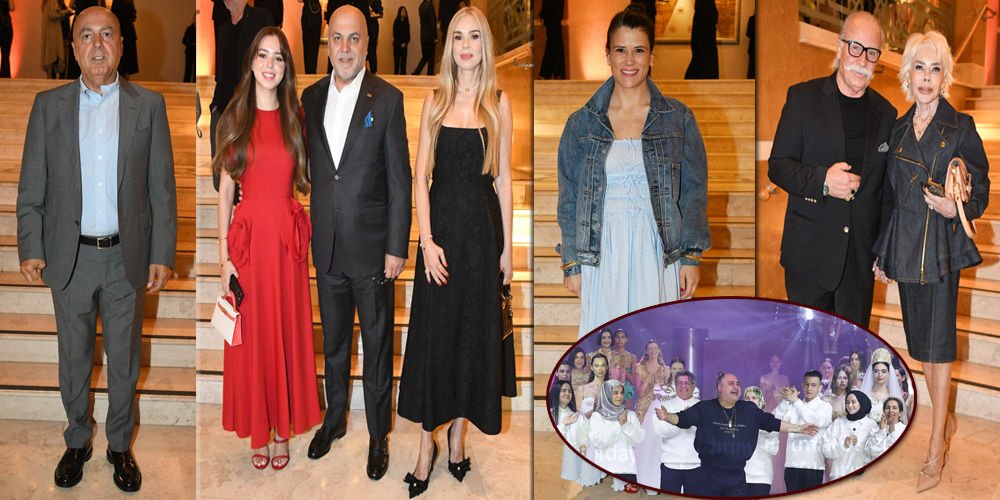 Modaseverleri buluşturan defile...