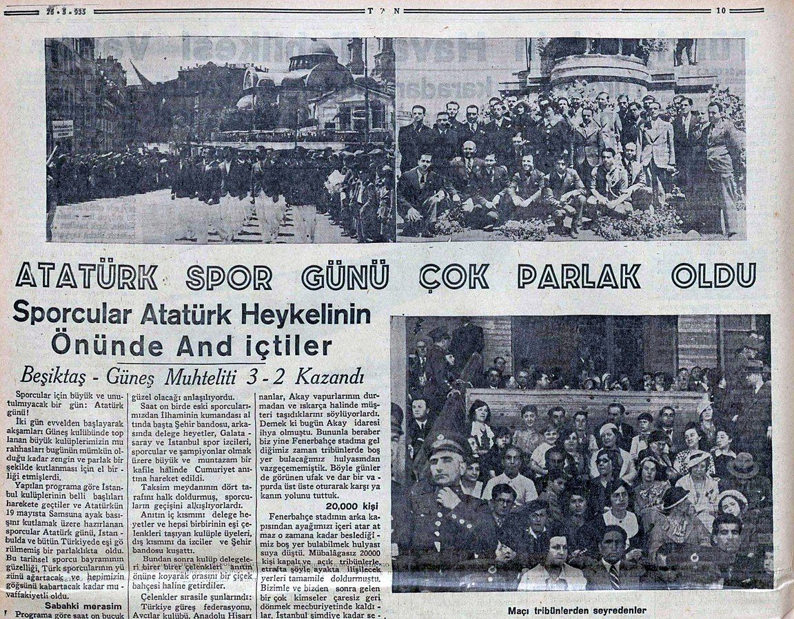 Tan gazetesi - 25 Mayıs 1933