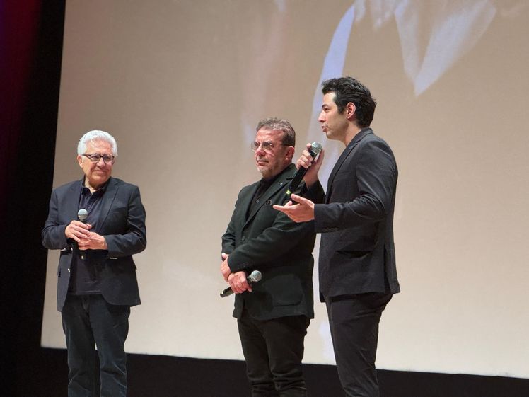 Zülfü Livaneli, Nebil Özgentürk ve Mert Fırat