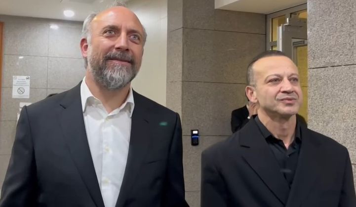 Halit Ergenç ve Rıza Kocaoğlu