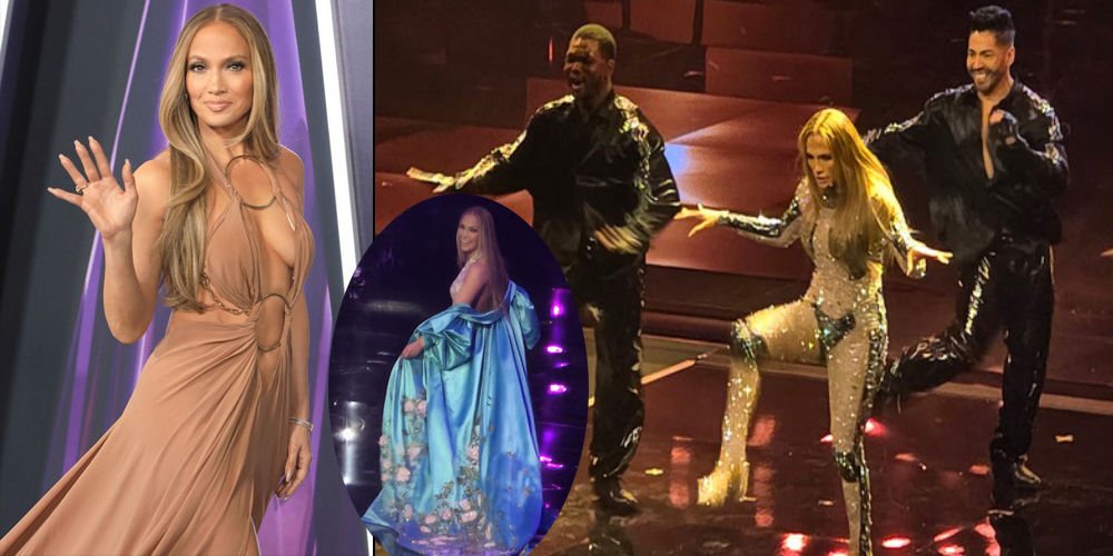 Amerikan Müzik Ödülleri'ne 'JLO' şovu