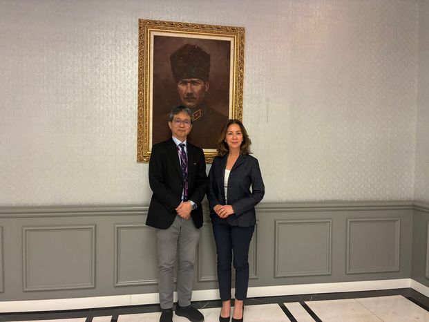 Prof. Dr. Naomichi Matsumoto ile Ceyda Erenoğlu